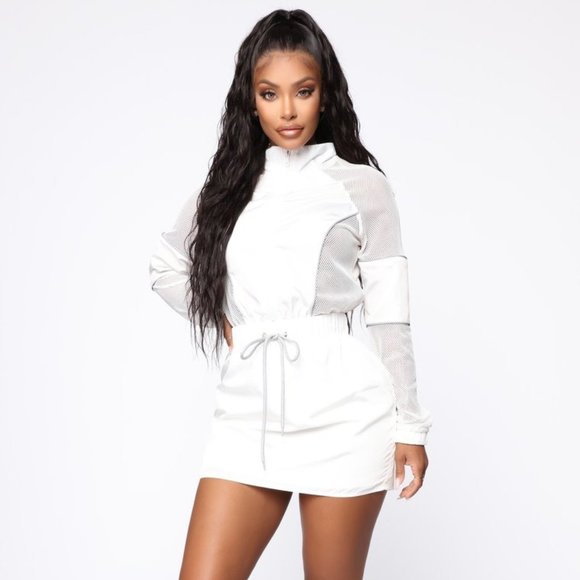Fashion Nova Nothing But Net Dress - Picture 1 of 7